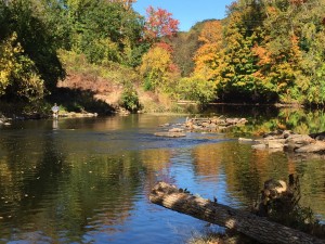 Fishing on the Shetucket River